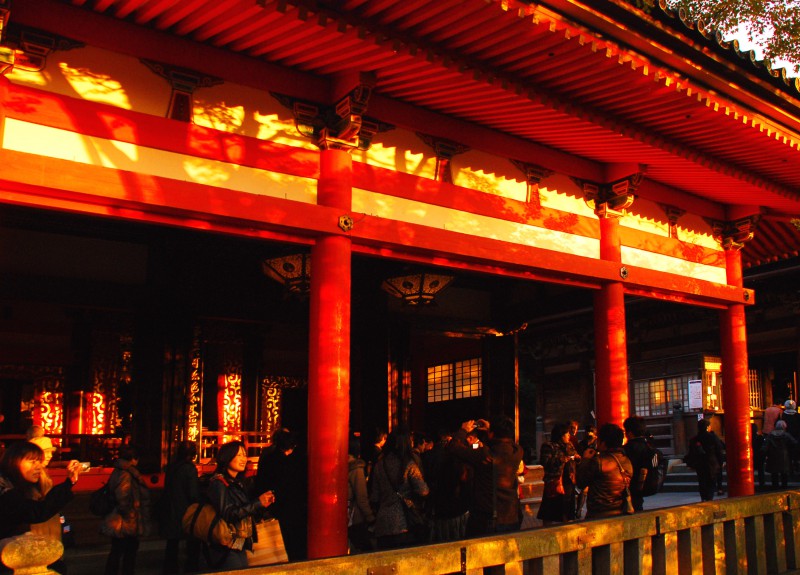 Dusk at Kiyomizu Temple, Kyoto