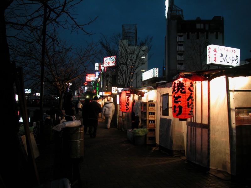 Food Stalls in Fukuoka