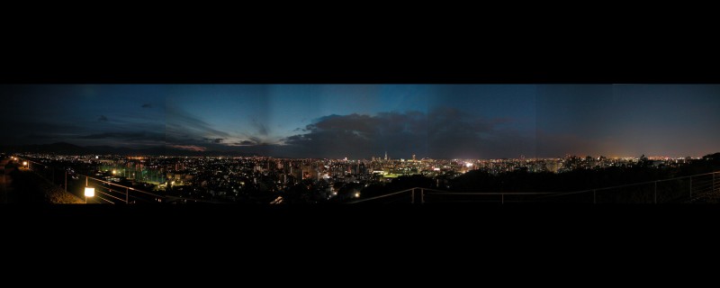 Panorama from Yamanoue Hotel
