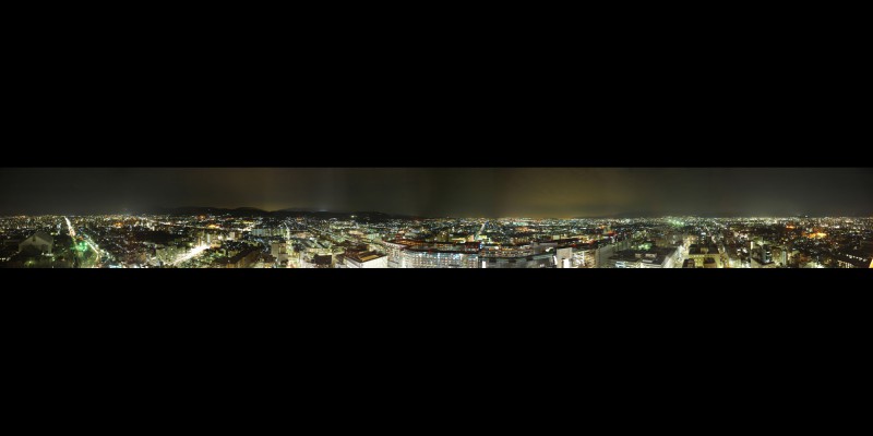 Panoramic View from Kyoto Tower