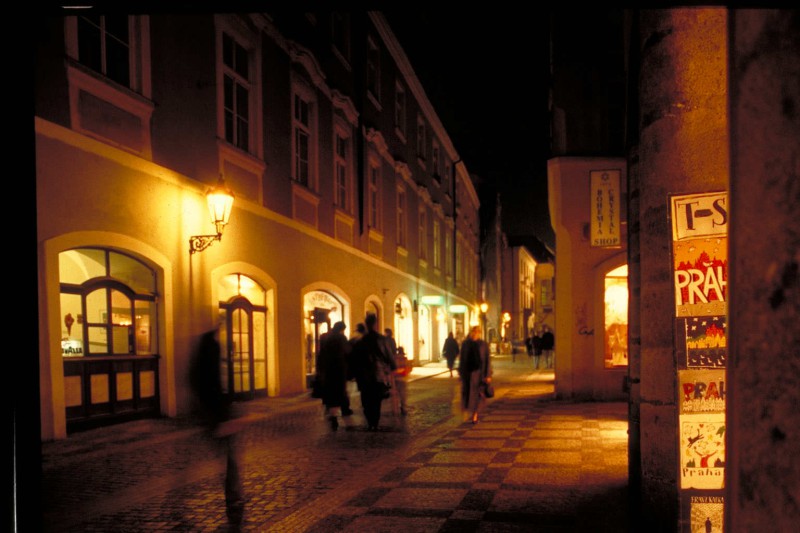 Prague downtown
