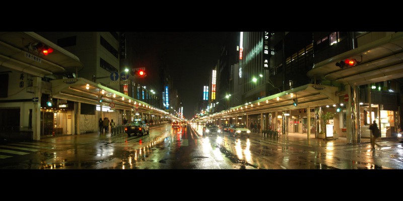 Shijo Street in Kyoto