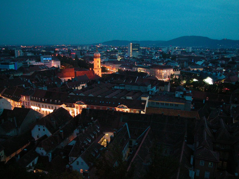 View of Graz from Schlomberg
