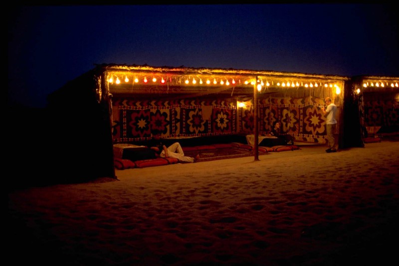 Event in the desert near Dubai