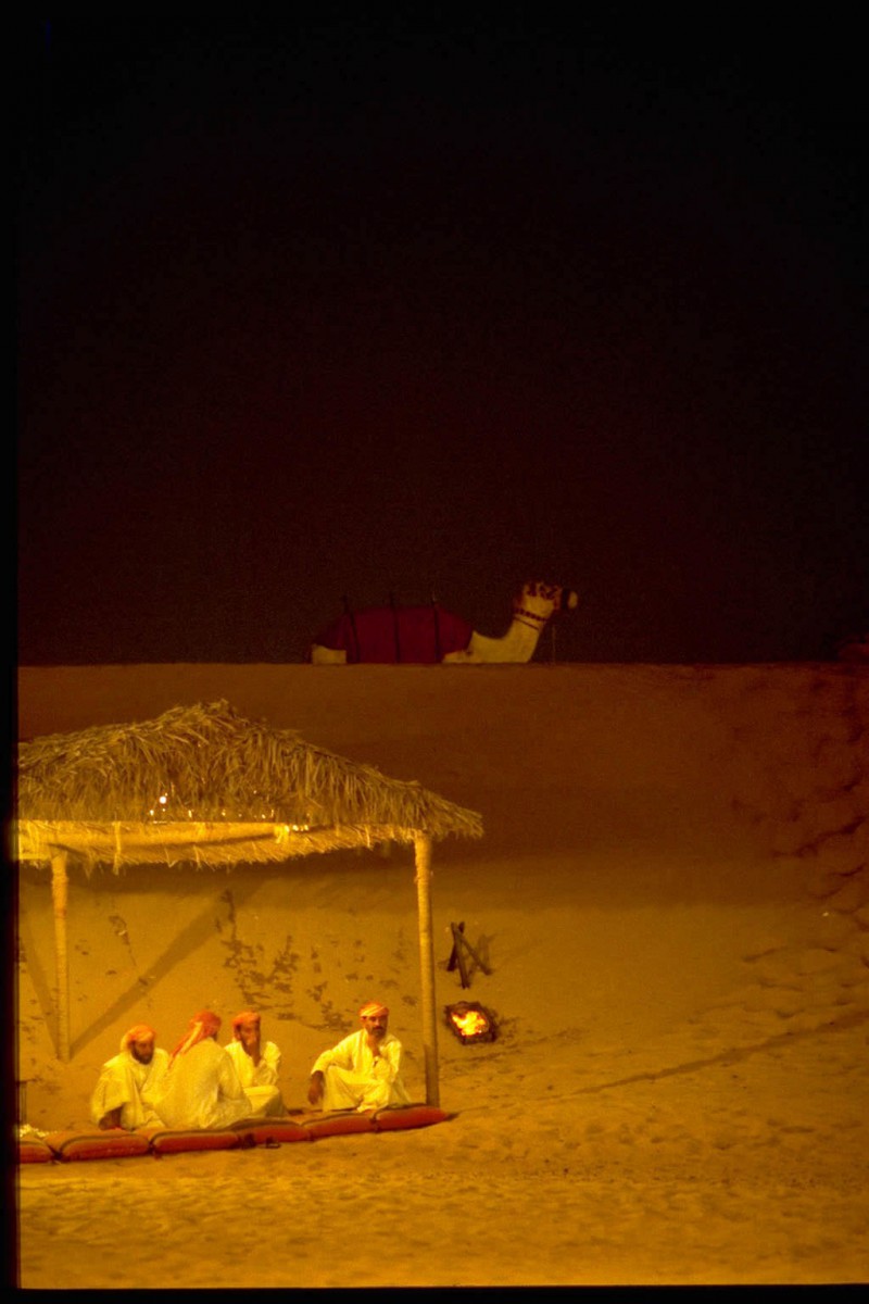 Event in the desert near Dubai