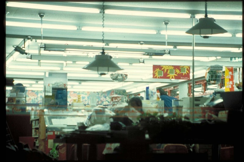 Flourescent lighting in a Tokyoelectronics store