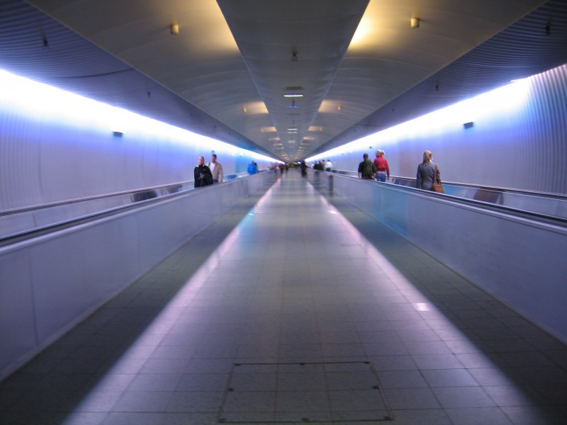 Frankfult AirportUnderground Concourse