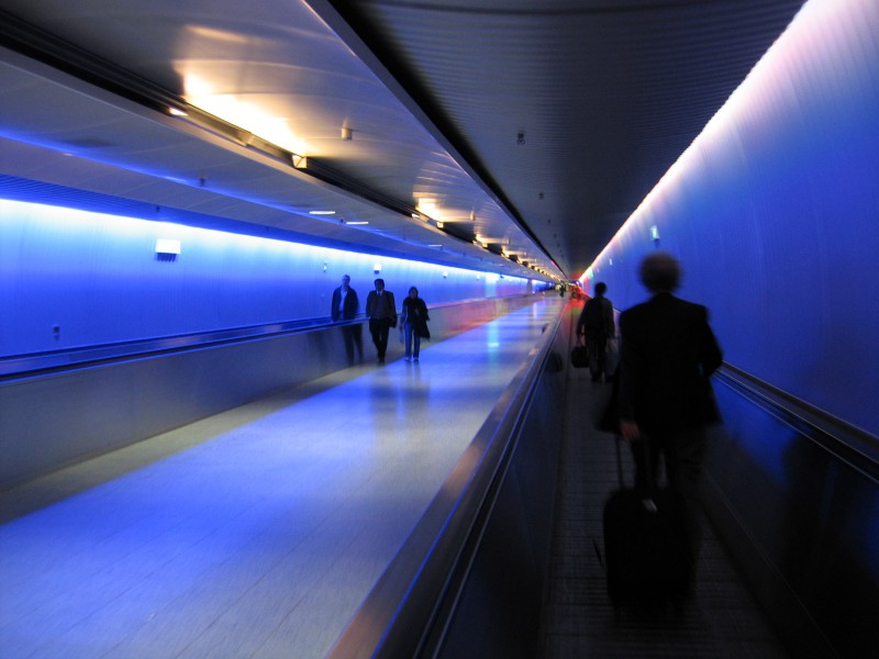 Frankfult AirportUnderground Concourse