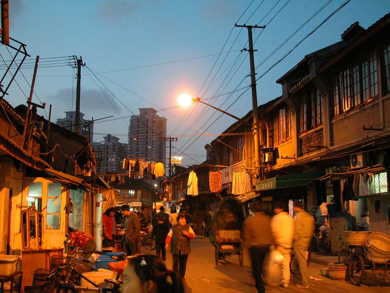 Guang qi Road in Shanghai