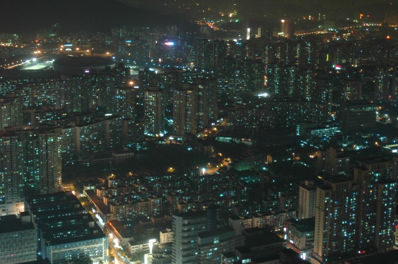 High-rise apartment buildings in Guangzhou