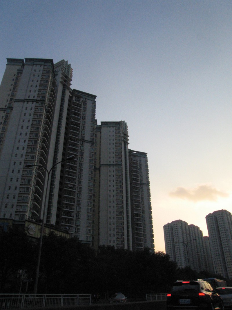 High-rise apartment buildings in Shenzhen