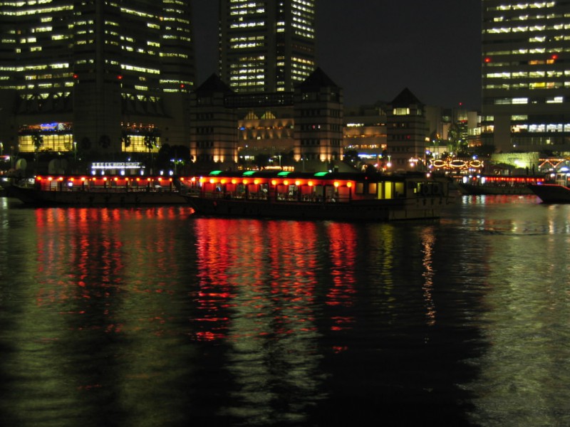 House Boats in Yokohama Bay