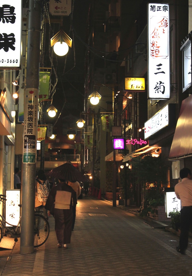 Kagurazaka alleyways, Tokyo