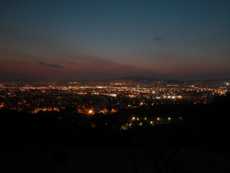 Looking from Filopapos Hill