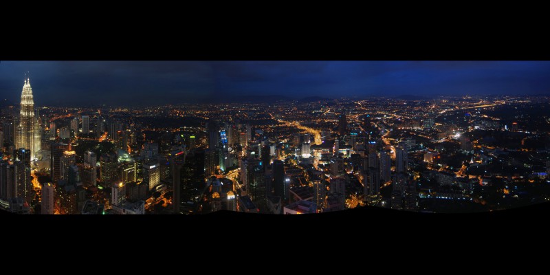 Panarama from KL Tower