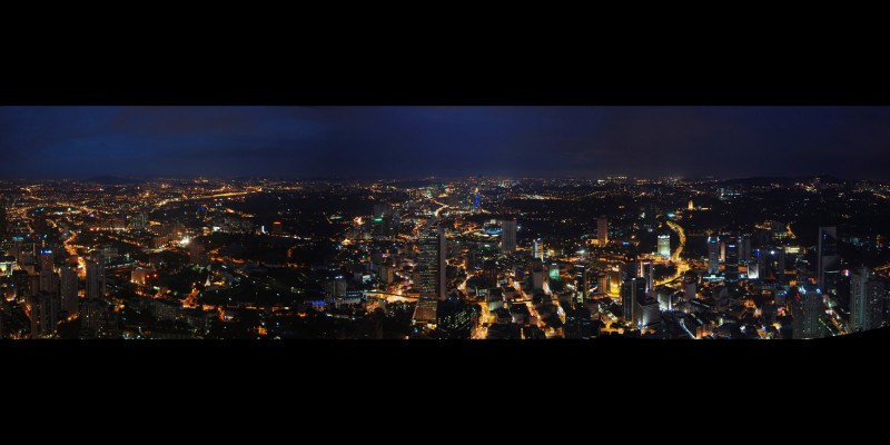 Panarama from KL Tower