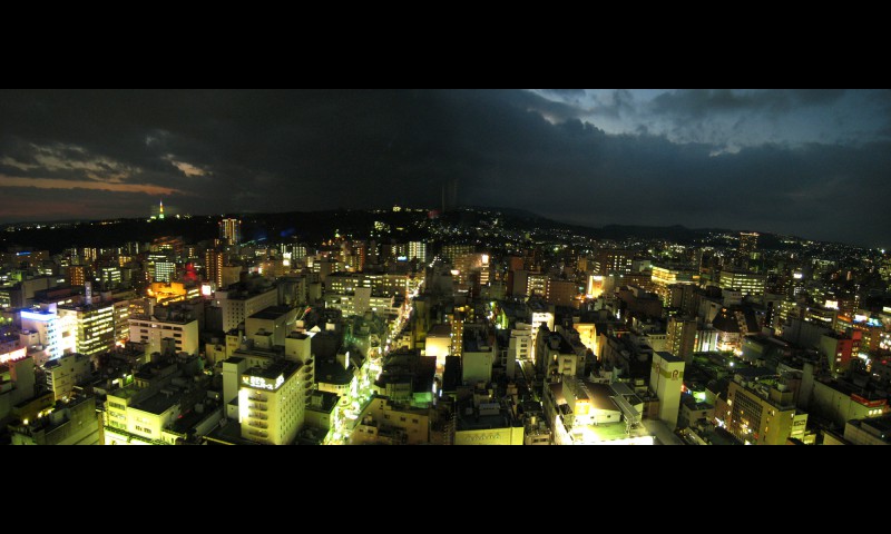 Panoramic View of Sendai from the Dai-ichi Seimei Tower Building