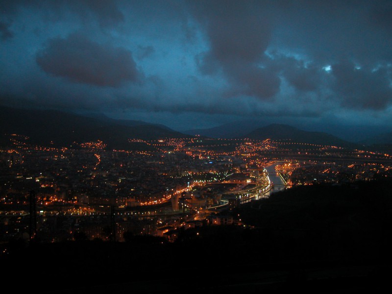 Panoramic view of Bilbao