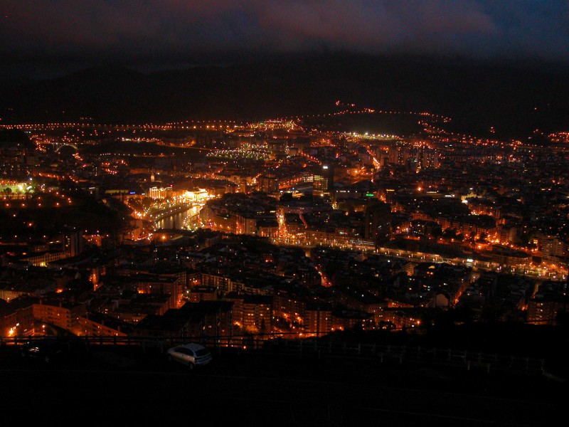 Panoramic view of Bilbao