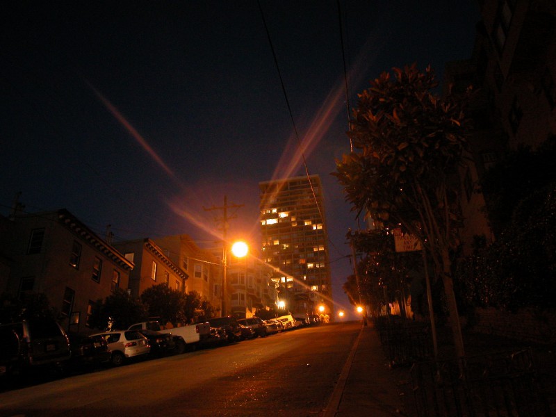 Residential Street of Sausailto