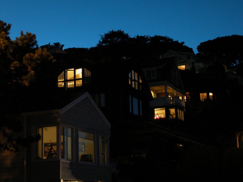 Residential Street of Sausailto
