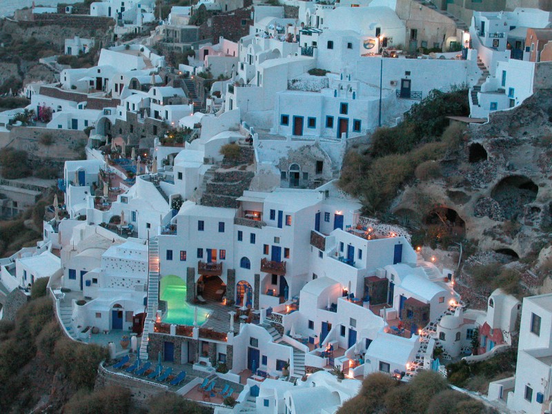Streets of Oia