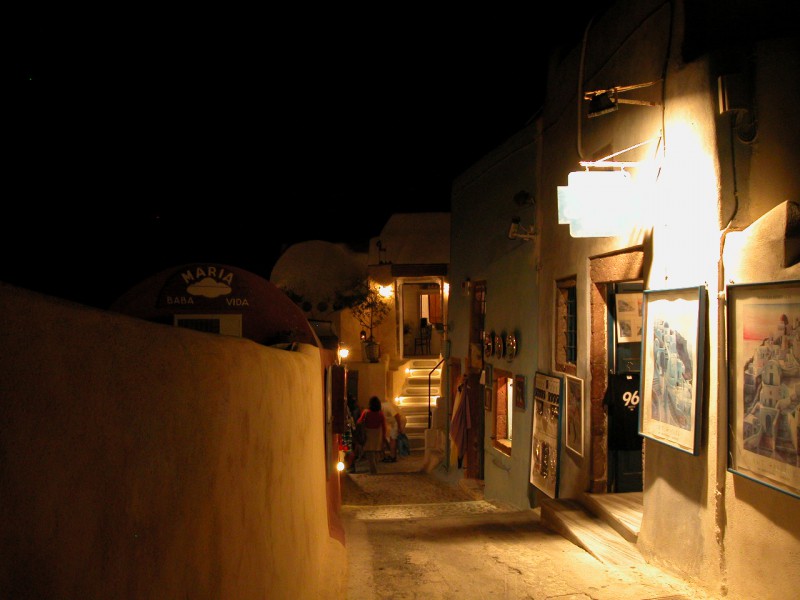 Streets of Oia