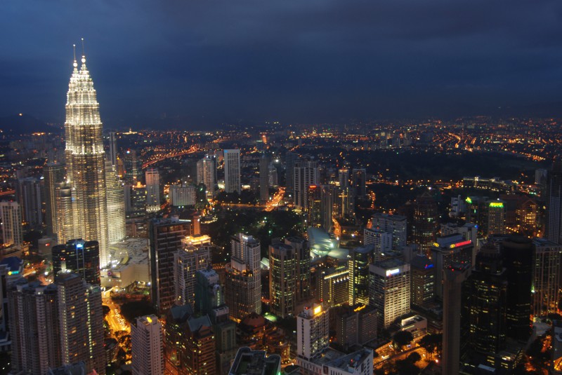 View from KL Tower