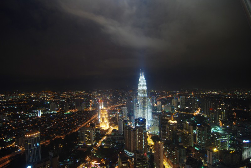 View from KL Tower