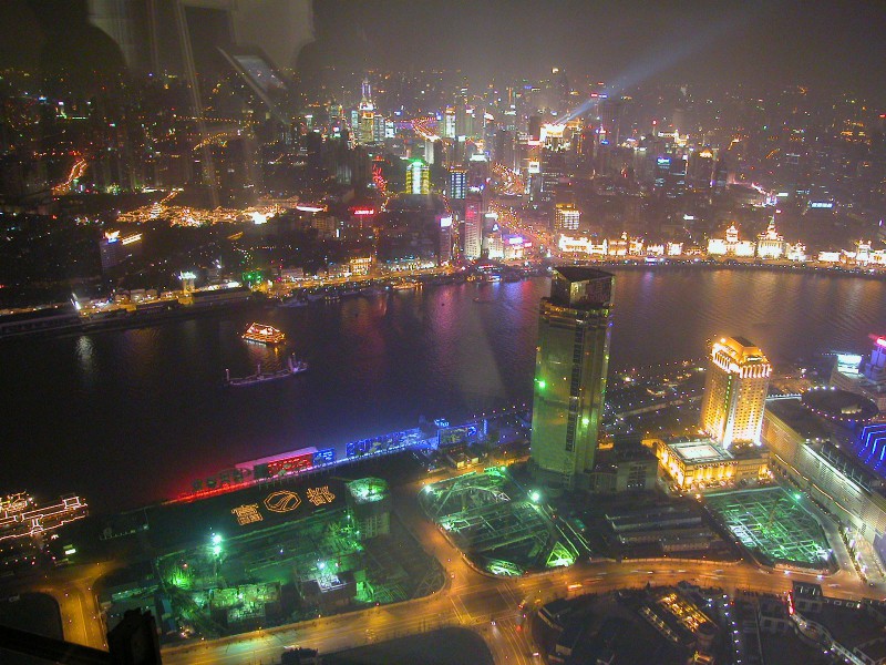 View from the Jin Mao Observatory in Shanghai