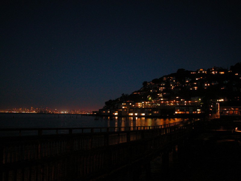 View of San Fransisco from Sausailto