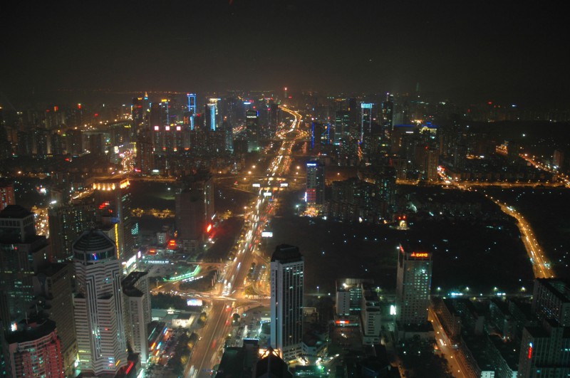 View of Shenzhen from Saige Paza