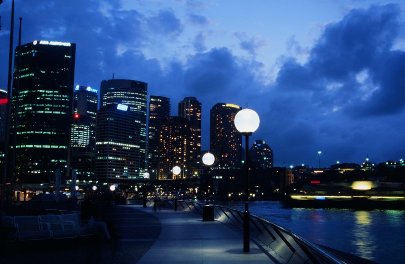 Waterfront near the Opera House