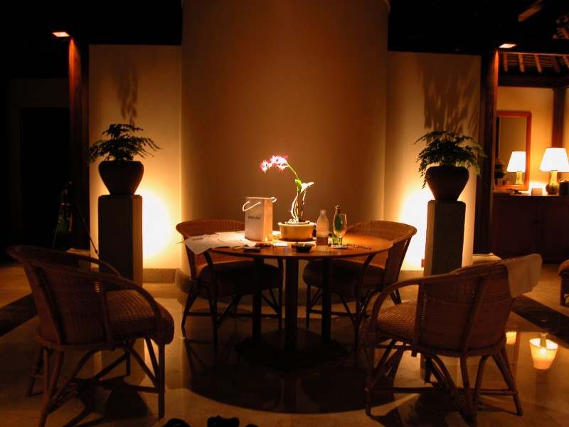 Inside Amandari Resort