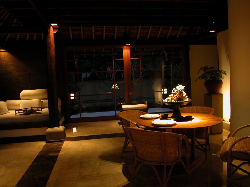 Inside Amandari Resort