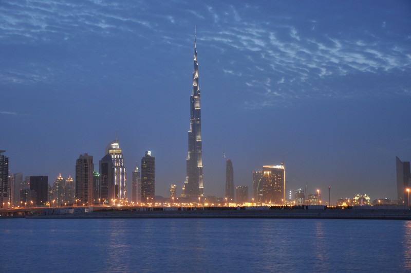 Burj Khalifa Tower shoot from Oud Metha Rd