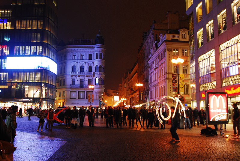 Wenceslas Square　Czech Republic　Prague