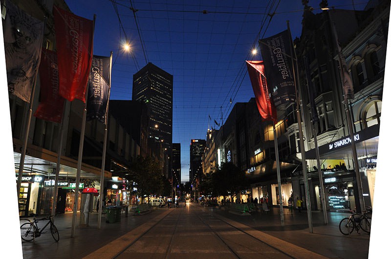 Street view of Bourke Avenue in Melbourne