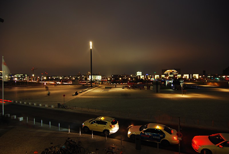 Night view in Berlin