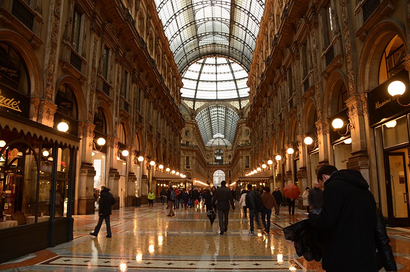  Galleria of Milano Italy Milano