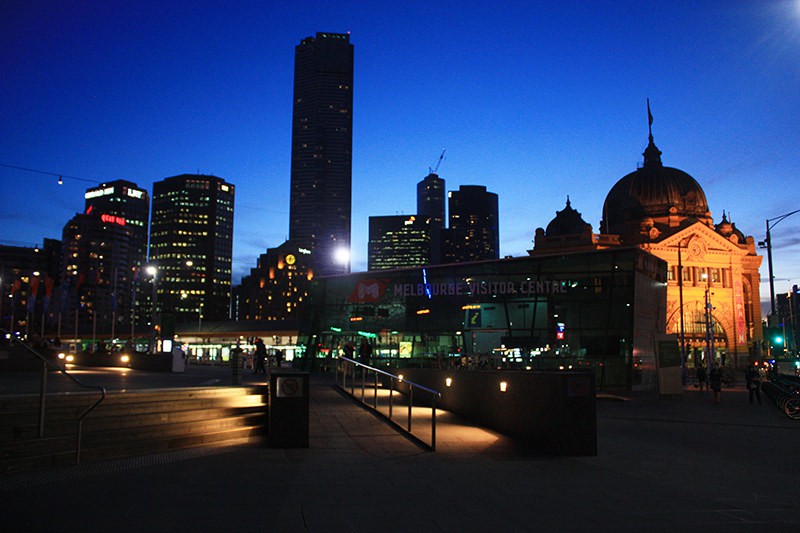 Street view of  Melbourne