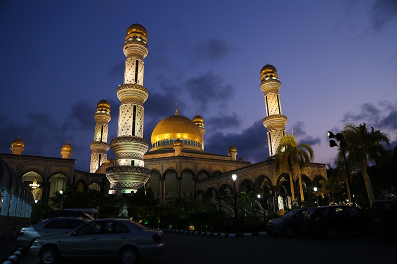 Jame'Asr Hassanil Bolkiah Mosque  Brunei