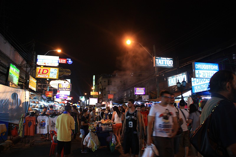 Khaosan Road Thailand Bankok