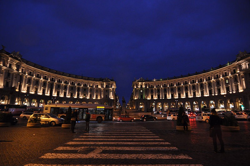 Piazza Repubblica Italy Roma
