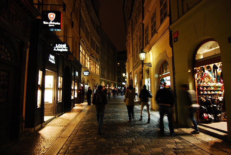 Street in Czech Republic　Prague