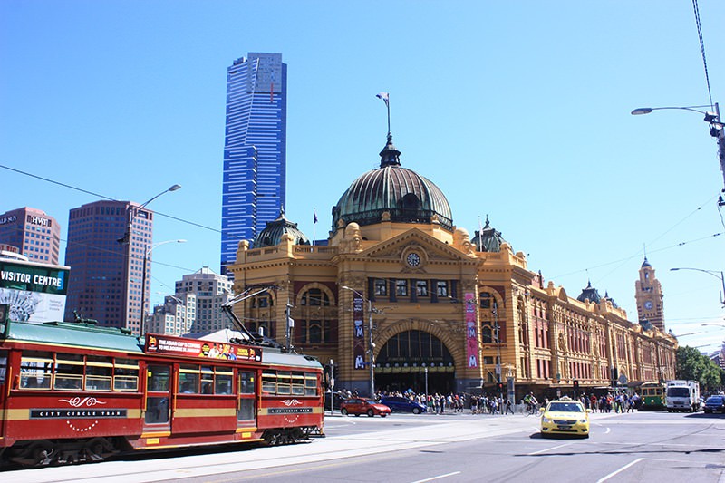 Symbolic view of Melbourne