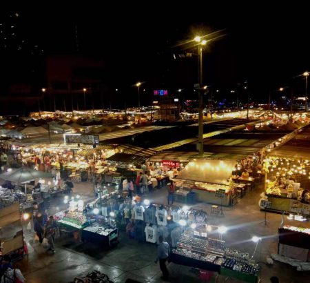 Night market in Bangkok