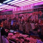 香港にあったとある肉屋。
