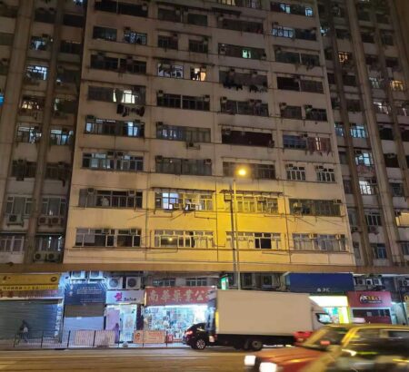 香港の街路灯